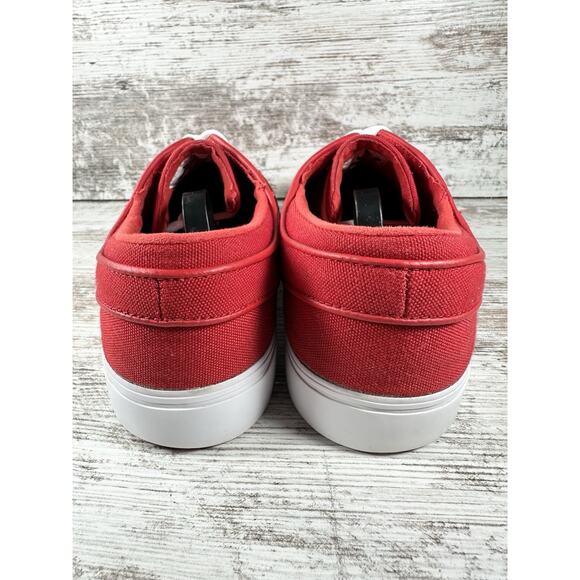 Mens Nike Zoom Stefan Janoski University Red/White Canvas Sneakers Sz 10 EUC! main image 9